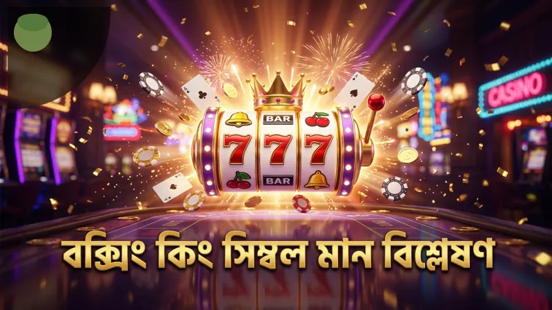 বক্সিং কিং স্লট গেমের সিম্বল এবং পে-আউট চার্ট দেখুন 1 বক্সিং কিং স্লটের প্রতিটি সিম্বলের মূল্য এবং কার্যকারিতা।