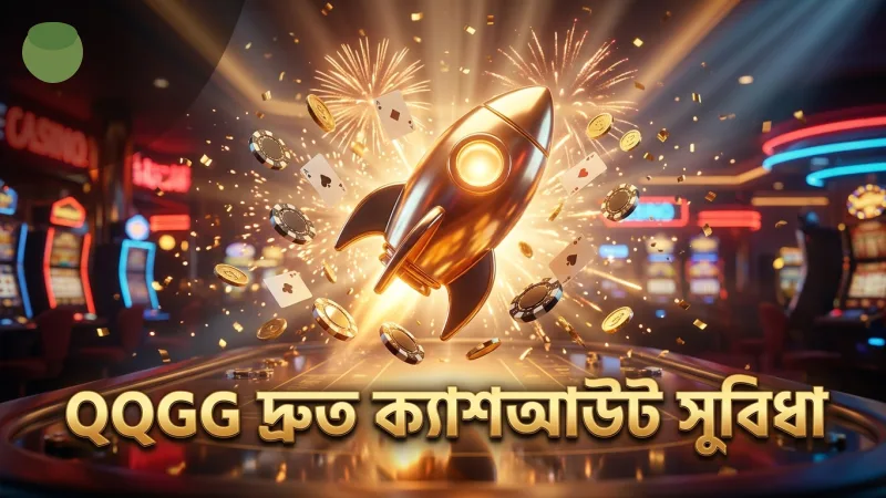 QQGG রকেট ক্র্যাশ গেমে দ্রুত ক্যাশআউট সুবিধা প্রদান করে