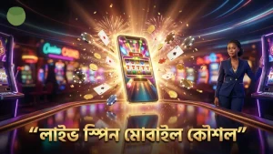 লাইভ স্পিনে মোবাইল ব্যবহার করে কৌশলগত বাজি বাড়ানো।